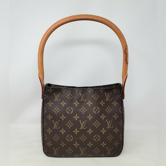 Louis Vuitton Handbags - Louis Vuitton Looping MM Monogram Canvas Leather Shoulder Bag Authentic FL0091